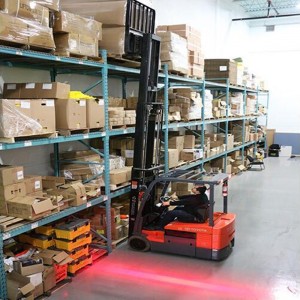 1500 Lumens Forklift faoi stiúir Solas an Chrios Dhearg le haghaidh Trádstórais